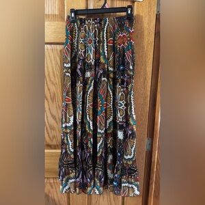 Floral Patterned Women's Skirt